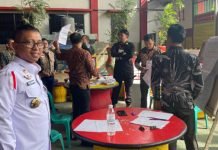 16 UPT Pemasyarakatan Jajaran Kanwil Kemenkumham Lampung Gelar Pemilu Bagi Warga Binaan