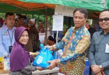 Libatkan Perusahaan Hingga Toko Tani, Pemkab OKI Kembali Gelar Pasar Murah