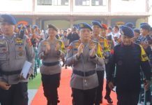 Polda Lampung Andalkan Brimob Hadapi Krisis Kemanusiaan Selama Pemilu