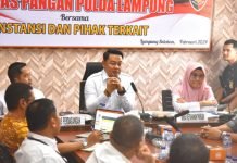 Antisipasi Ketersediaan Bahan Pangan di Pasaran, Ditreskrimsus Polda Lampung Gelar Rakor