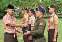 Danrem 043/Gatam Buka Persami Pramuka Saka Wira Kartika Tahun 2024