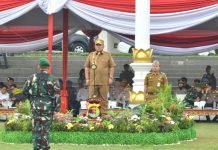 Ikuti Apel Bersama TNI-Polri, Korem 043/Gatam Siap Sukseskan Pemilu 2024 dan Siaga Bencana