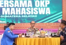 Gelar Silaturahmi Bersama OKP dan BEM, Kapolda Sumsel Pesankan Hal Ini