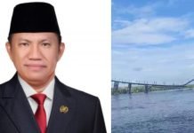 Jembatan di Simpang Tiga Putus, Ketua DPRD OKI: Akan Kami Bahas Dalam Rapat Anggaran
