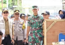 Wako Ahmadi Bersama Forkopimda Monitoring TPS di Kota Sungai Penuh