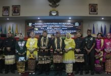 Danrem 043/Gatam Hadiri Rapat Paripurna Istimewa Memperingati Hari Jadi Provinsi Lampung ke-60