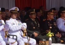 Danrem 043/Gatam Hadiri Upacara Hari Jadi ke-60 Provinsi Lampung