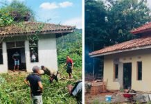 Warga Beladang OKU: Terimakasih Bapak Polisi, Mushola Kami Kini Bisa Dipergunakan Lagi