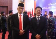 Pj. Bupati Tubaba Hadiri Pengukuhan Kepala Perwakilan BI Provinsi Lampung