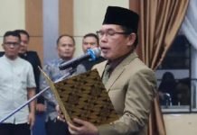 Wako Ahmadi Lantik 84 Pejabat Eselon II/III dan IV