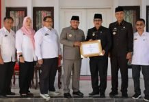 Pemkab Lampung Selatan Terima Penghargaan Sebagai Kabupaten Bebas Frambusia
