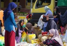 Pasar Murah Polda Lampung Berhasil Diserbu Ratusan Masyarakat