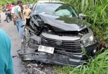 Mobil Diduga Milik Pemkot Sidimpuan Adu Kambing di Tapsel