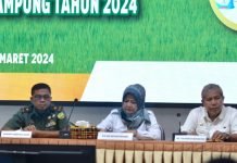 Bersama Tenaga Ahli Kementan RI, Danrem 043/Gatam Ikuti Rakor dan Sosialisasi Pelaporan Data Optimasi Lahan Rawa Hingga PAT Provinsi Lampung