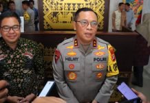Persiapan Rapat Pleno Rekapitulasi Hasil Perhitungan Suara, Kapolda Lampung Tinjau KPU Provinsi