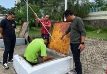 Cegah Praktik Kecurangan, Polresta Bandar Lampung Cek Sejumlah SPBU Jelang Mudik Lebaran