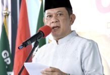 Pj. Bupati Firsada Hadiri Konfercab Ke-IV PCNU Kabupaten Tubaba
