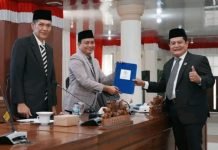 Rapat Paripurna DPRD OI Berjalan dengan Lancar
