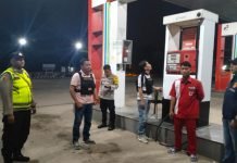 Antisipasi Terjadinya Penimbunan BBM, Polsek Lempuing Pantau SPBU Tebing Suluh dan Tugu Mulyo