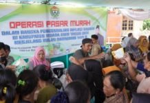 Pemkab Muara Enim Kembali Gelar Operasi Pasar Murah