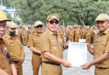 Pimpin Apel Kerja Bulan Ramadhan, Walikota Sungai Penuh Tegaskan Soal Kedisiplinan ASN