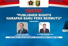 PWI Lampung Jadi Inisiator Seminar Publisher Right