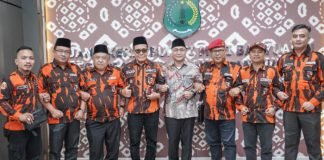 Pengurus Cabang Pemuda Pancasila Muba Audiensi dengan Pj. Bupati Apriyadi