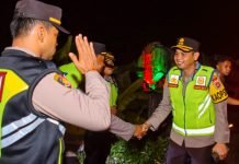 Jaga Kamtibmas Tetap Kondusif, Kapolres OKI Pimpin Razia Gabungan