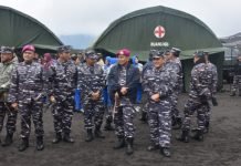 Di Gunung Bromo, Dankormar Ikuti Kegiatan Launching Hardikal dan Baksos