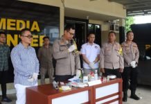 Polisi Bongkar Home Industri Sabu di Lampung Timur