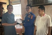 Satpolairud Polres OKI Ikut Dapat Serahan Senpira dari Warga