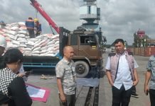 Sambangi Pasar Hingga ke Pelabuhan Boom Baru, Tim Satgas Pangan Pastikan Stok Beras Aman