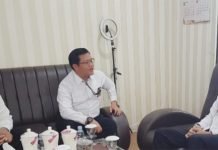 Satnarkoba Polres OKI Sambangi Kepala BNNK OKI