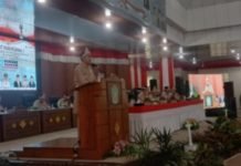 DPRD Ogan Ilir Bersama Bupati Panca Sambut Kedatangan Pj. Gubernur Sumsel