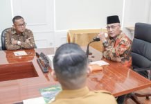 Pj. Bupati Apriyadi Hibahkan Lahan Untuk Pendirian Kantor Samsat