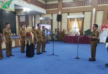 Wako Ahmadi Kukuhkan Tim Percepatan Penurunan Stunting Kota Sungai Penuh