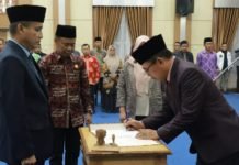 Wako Ahmadi Lantik 4 Pejabat Eselon II