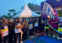 Gubernur Arinal Lepas Peserta Water Day Run, Ajak Masyarakat Bergaya Hidup Sehat dengan Senang Berolahraga