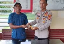 Operasi Pekat Musi 2024, Polsek Pedamaran Terima Serahan Senpira Milik Warga