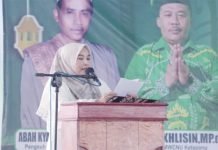 Ketua TP PKK Lampung Selatan Hadiri Halal Bihalal MWC-NU Ketapang