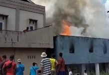 4 Unit Ruko di Mesuji OKI Hangus Terbakar