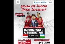 Pemkab Ogan Ilir Adakan Nobar Piala Asia, Ada Doorprize Sepeda Listrik