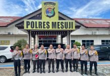 Tim Supervisi Mabes Polri Sambangi Polres Mesuji