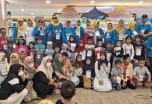 Ika Smanda 83 Bandar Lampung Ajak 55 Anak Belanja Lebaran di Central Plaza