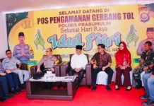 Kunjungi Jalur Mudik Prabumulih-Muara Enim, Kapolda Sumsel: Pospam Cukup Baik dan Terlihat Siap