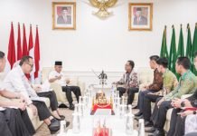 Pj. Bupati Apriyadi Mahmud Sambut Audiensi Jajaran BPR Sumsel Cabang Sekayu