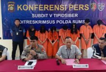 Komplotan Pelaku Jual Beli Akun WhatsApp Untuk Judi Online Diringkus Polda Sumsel