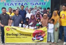 Kampanye Amal, Maxim Palembang Berikan Bantuan Pengganti THR Untuk Mitra Driver dan Santuni Panti Asuhan