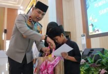 Ajak Anak Yatim Piatu, Polda Lampung Buka Puasa Bersama Insan Pers