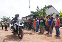 Kapolda Sumsel Tinjau Dua Lokasi Pembuatan Sumur Bor Bantuan Polri